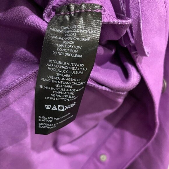 Free People Fringe Vegan Leather Jacket Western Boho Gypsy Oversized Cowgirl - Picture 9 of 11